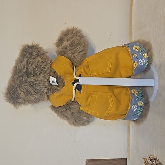 Ashton-Drake 1996 Vintage Plush Teddy Bear with Stand - Picture 3 of 8